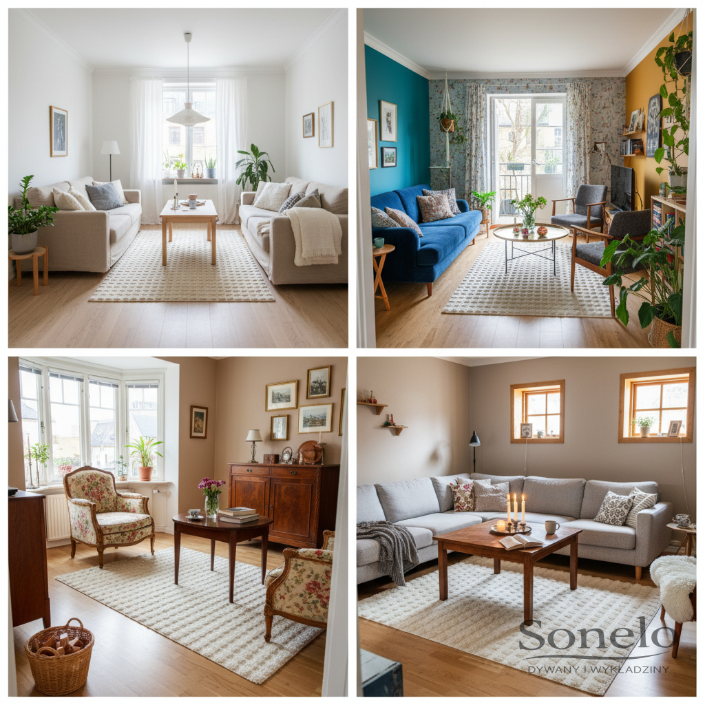 Dywany Sonelo w aranżacjach