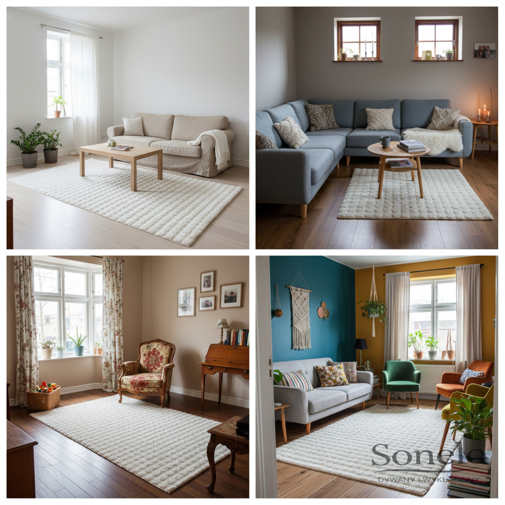 Dywany Sonelo w aranżacjach