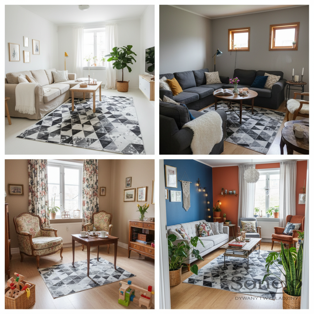 Dywany Sonelo w aranżacjach