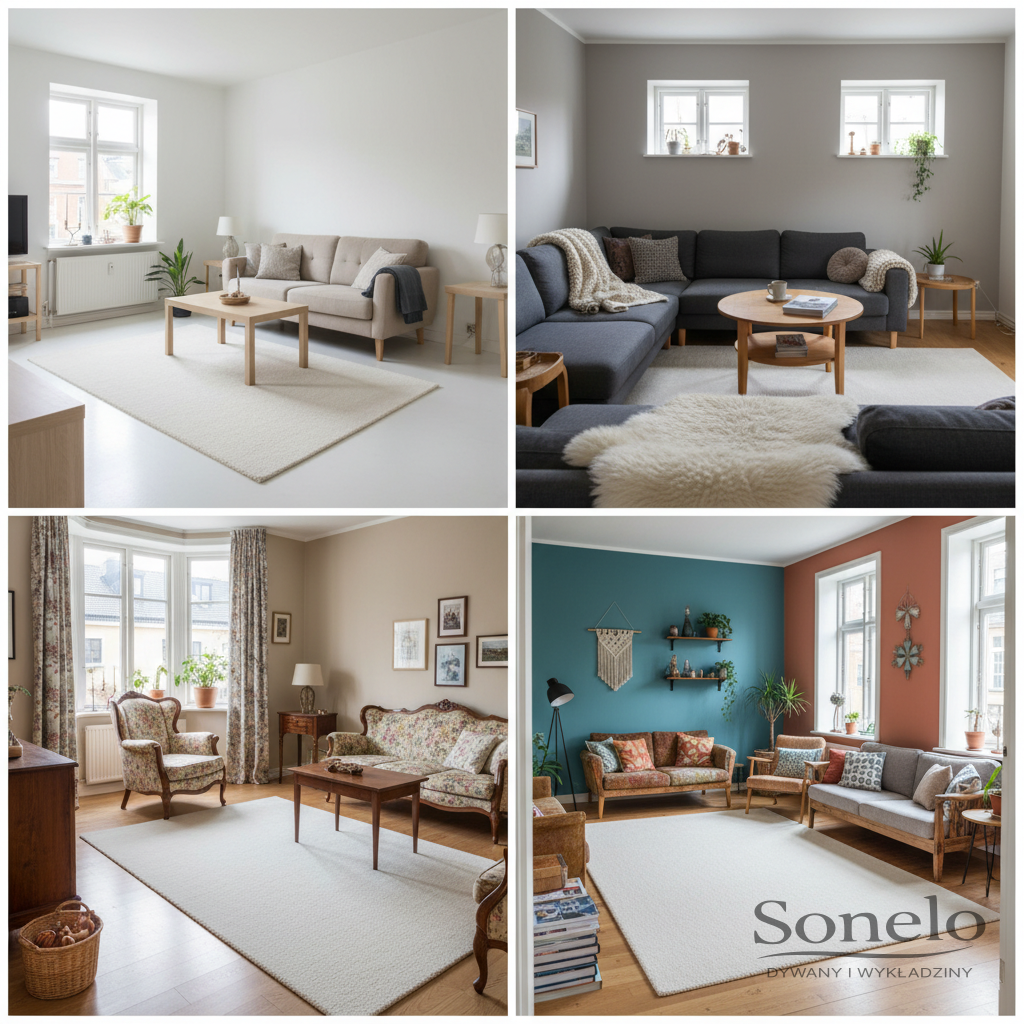 Dywany Sonelo w aranżacjach