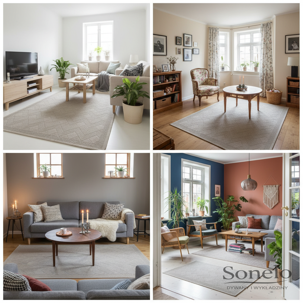 Dywany Sonelo w aranżacjach