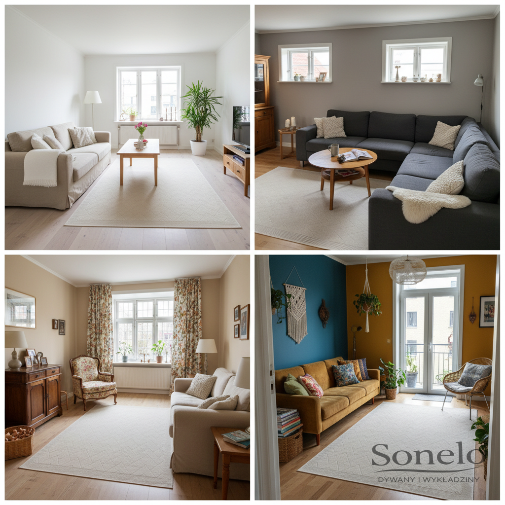 Dywany Sonelo w aranżacjach