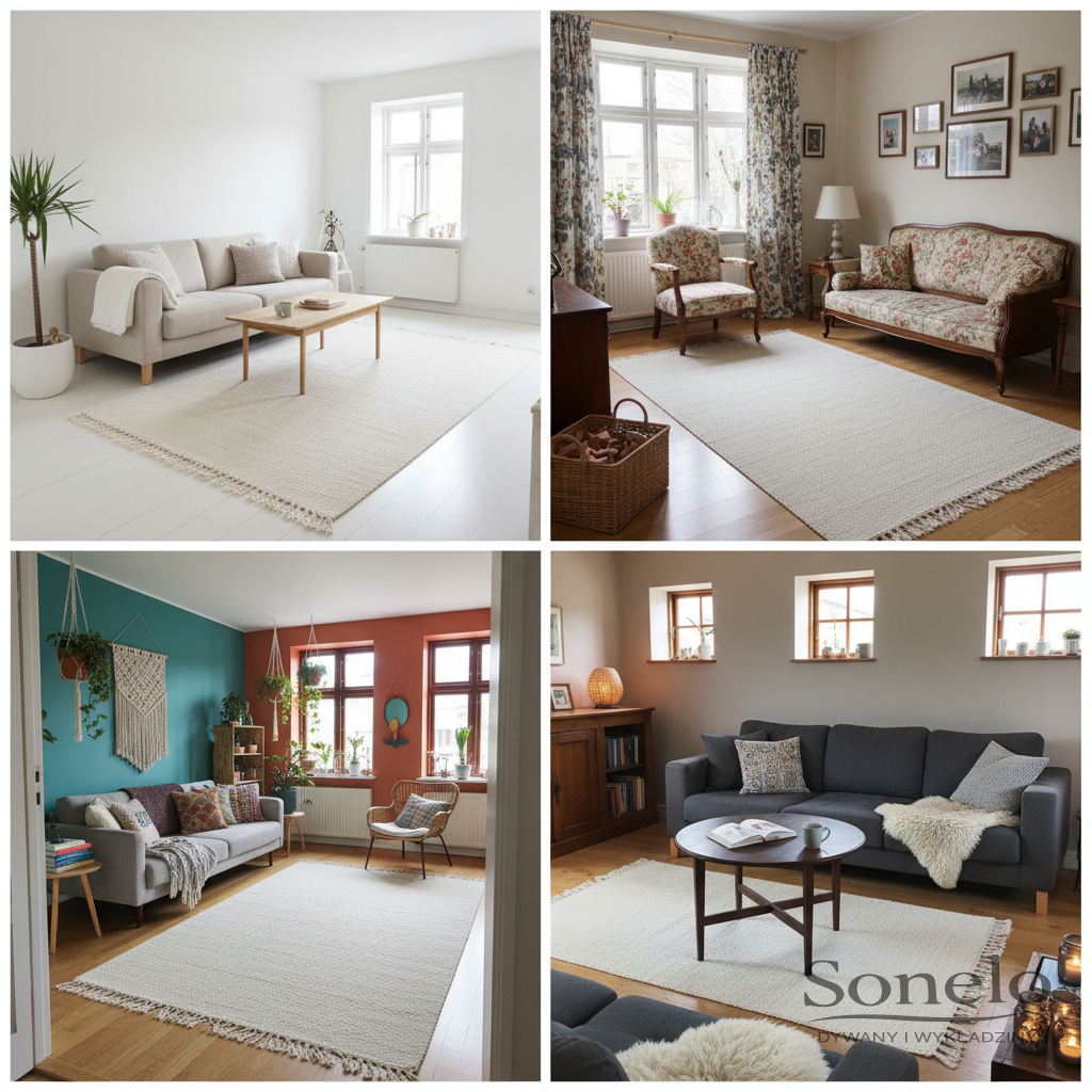 Dywany Sonelo w aranżacjach