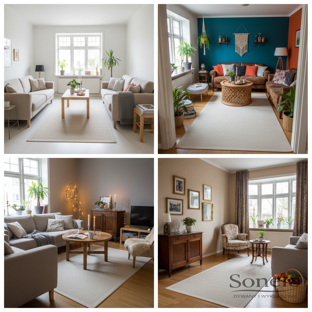 Dywany Sonelo w aranżacjach