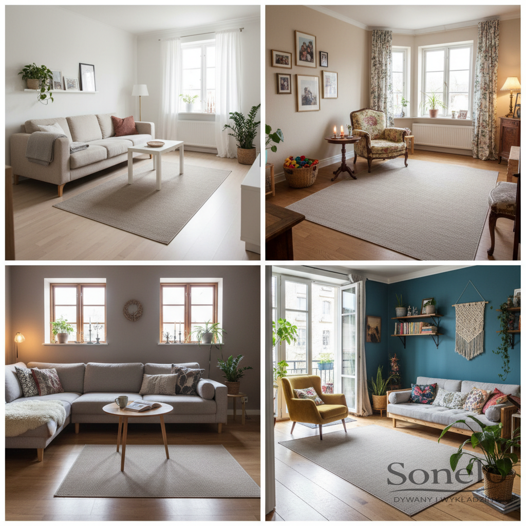 Dywany Sonelo w aranżacjach