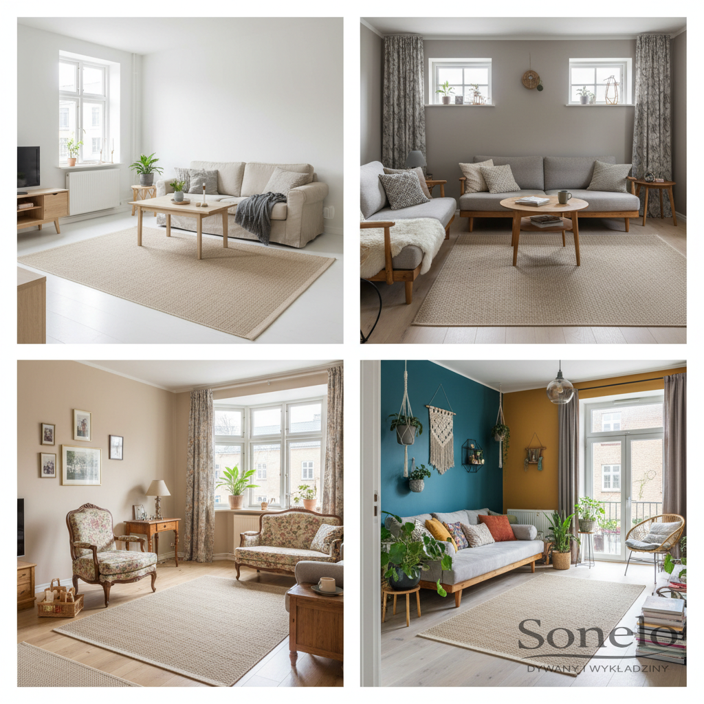 Dywany Sonelo w aranżacjach