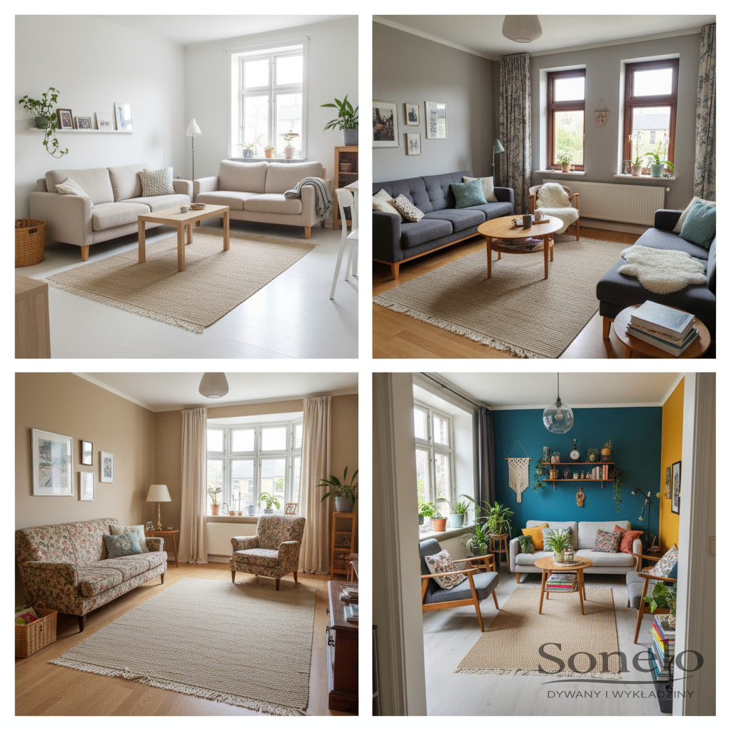 Dywany Sonelo w aranżacjach