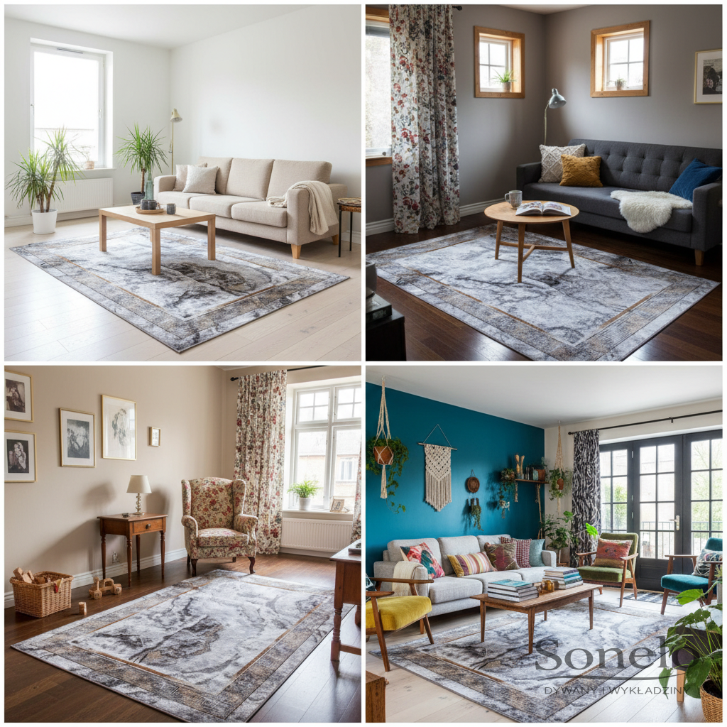 Dywany Sonelo w aranżacjach