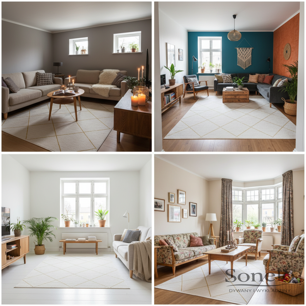 Dywany Sonelo w aranżacjach