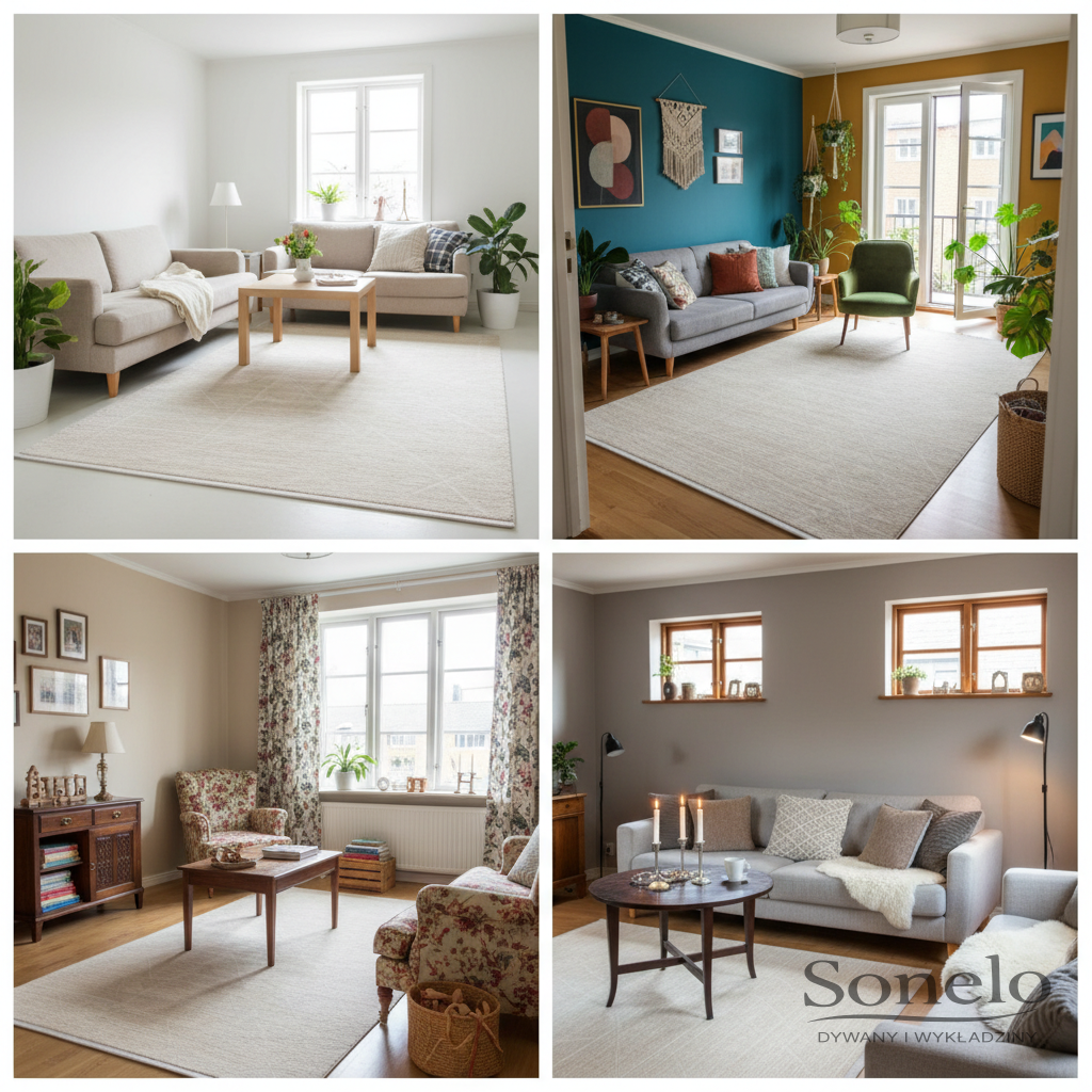 Dywany Sonelo w aranżacjach