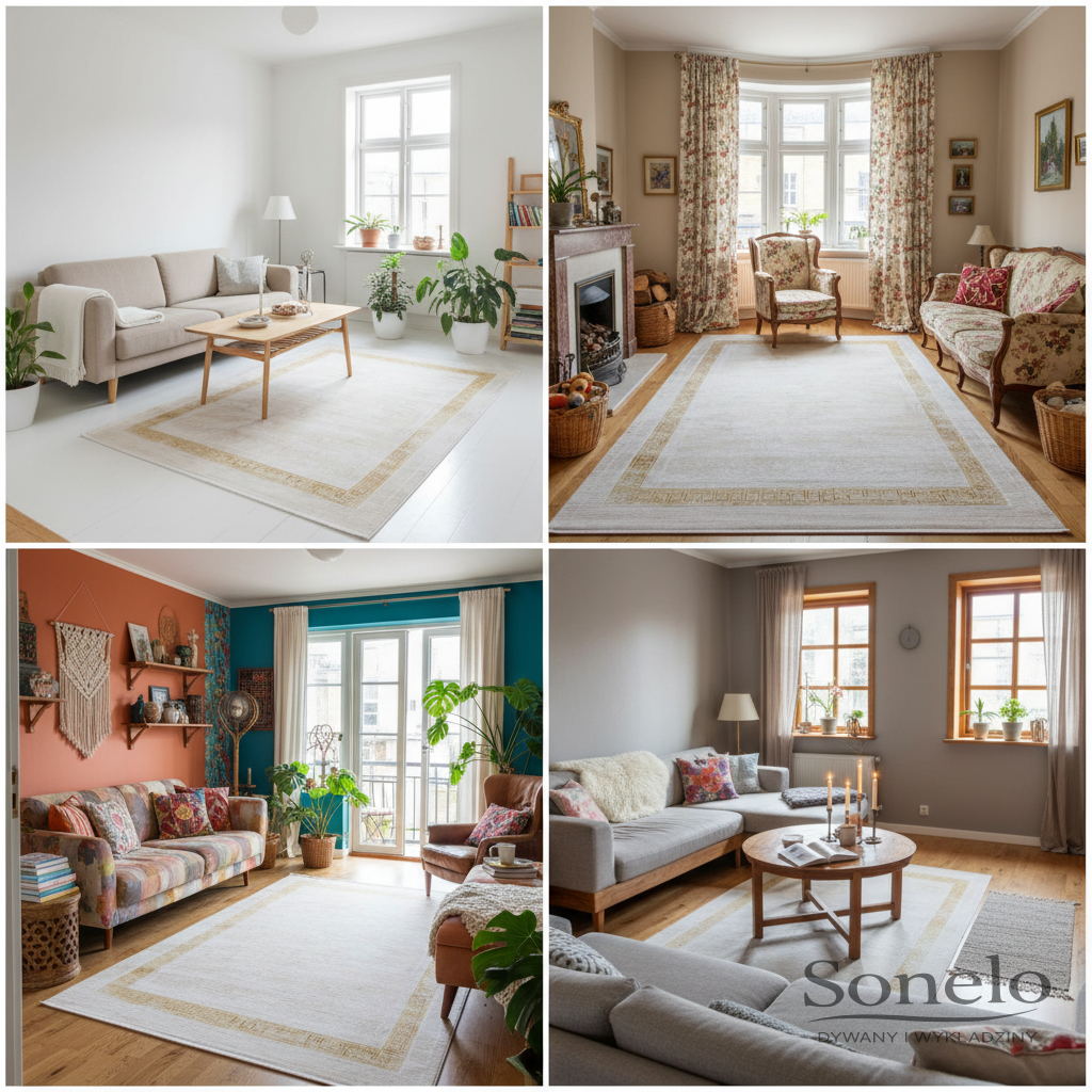 Dywany Sonelo w aranżacjach