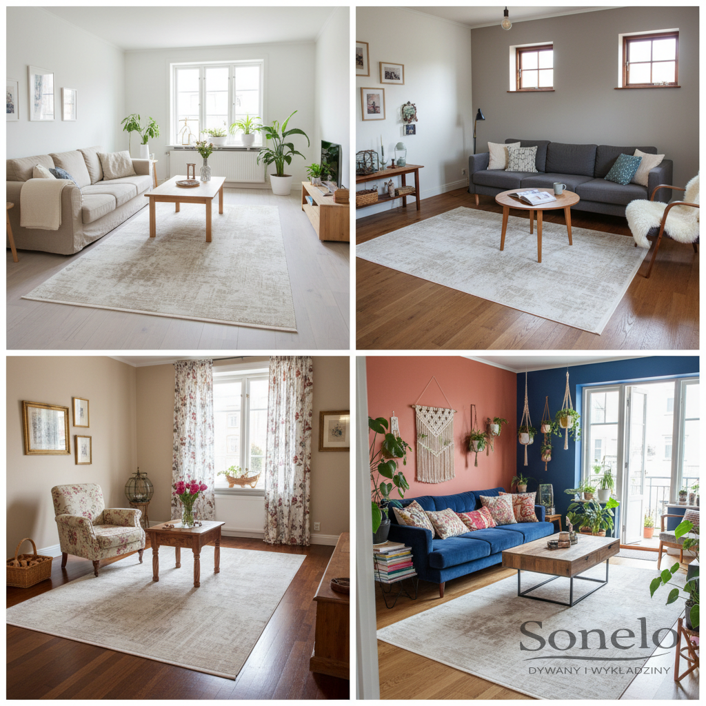 Dywany Sonelo w aranżacjach