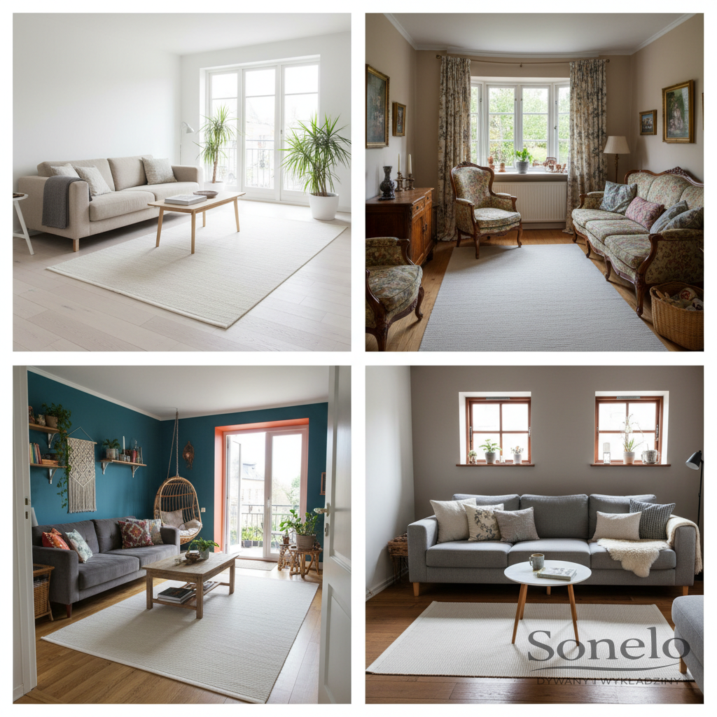 Dywany Sonelo w aranżacjach