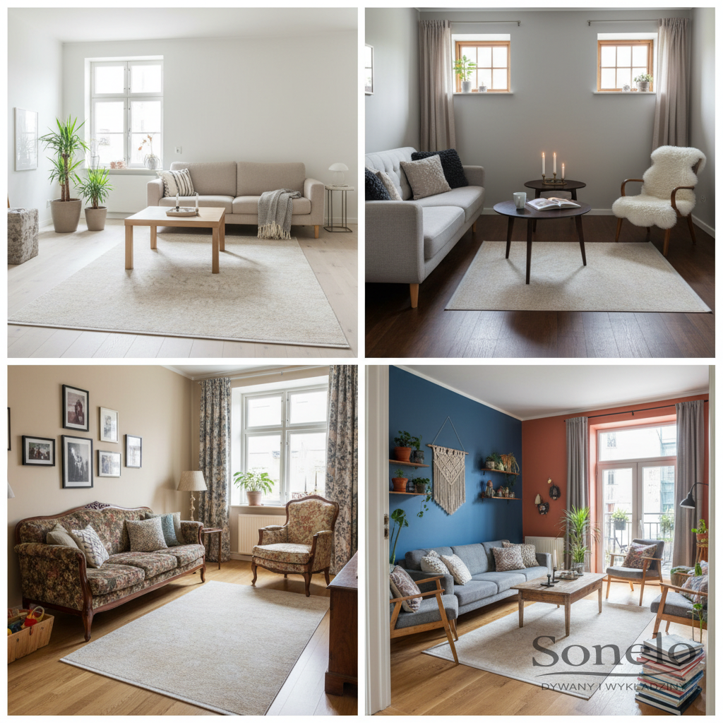 Dywany Sonelo w aranżacjach