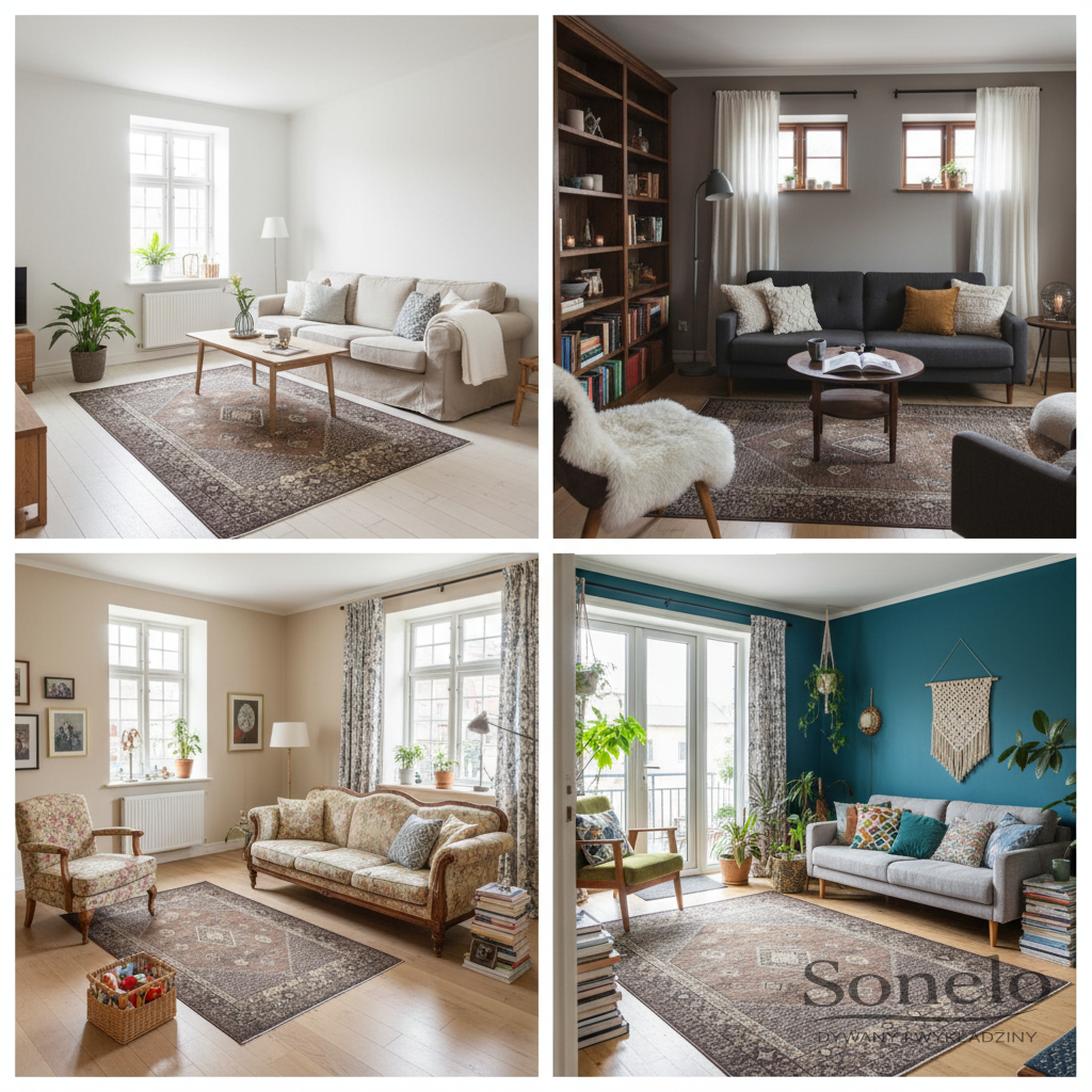 Dywany Sonelo w aranżacjach