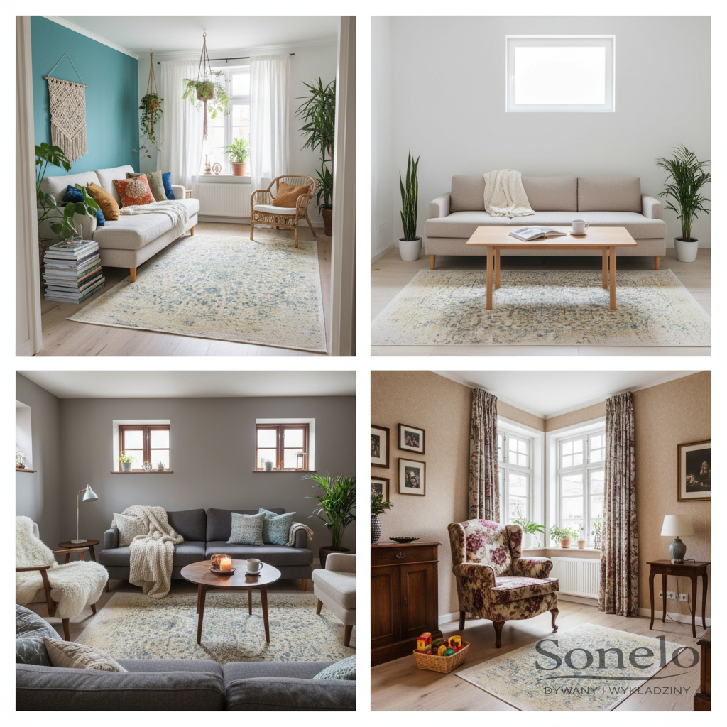 Dywany Sonelo w aranżacjach