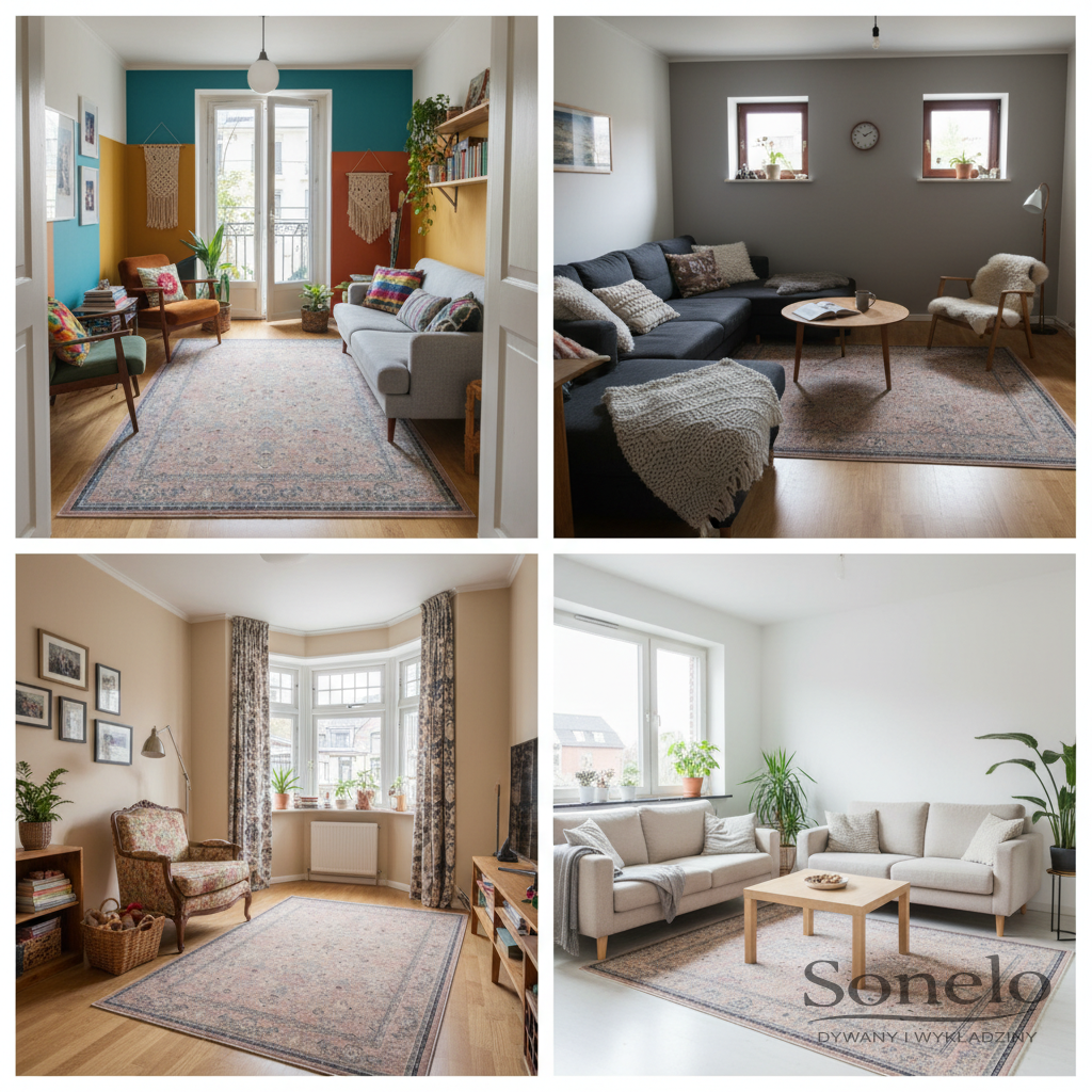 Dywany Sonelo w aranżacjach