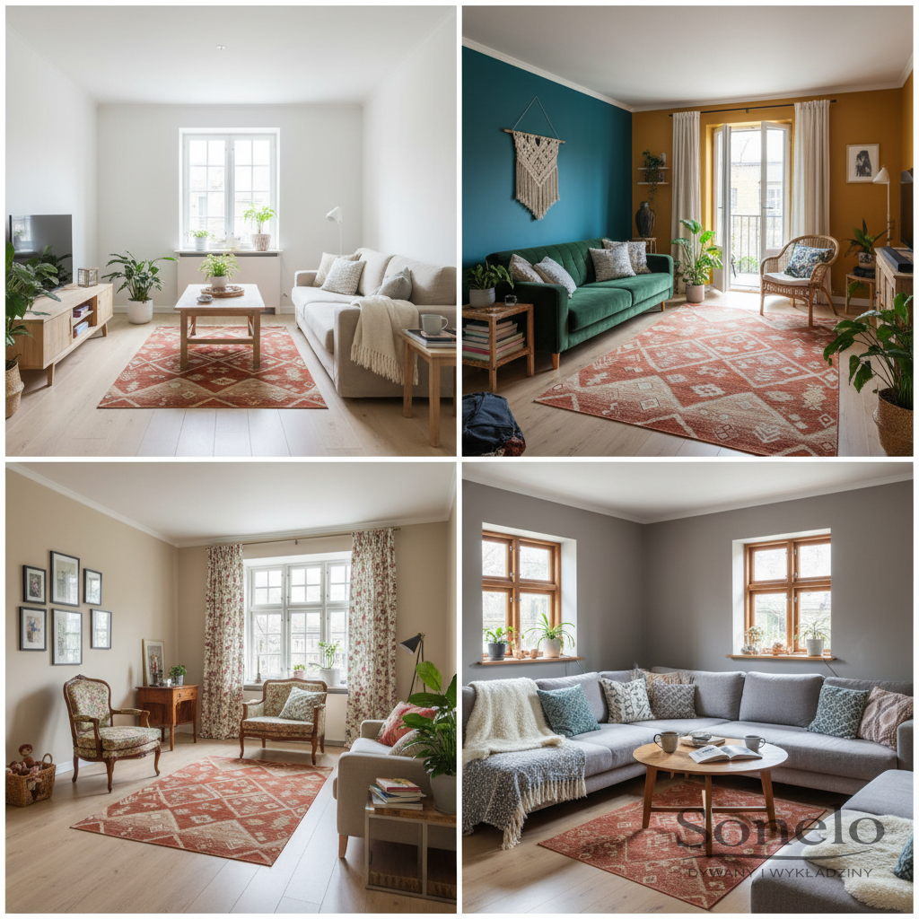 Dywany Sonelo w aranżacjach