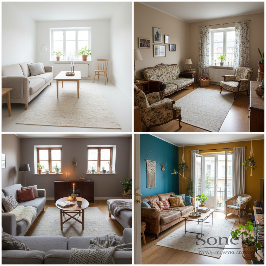 Dywany Sonelo w aranżacjach