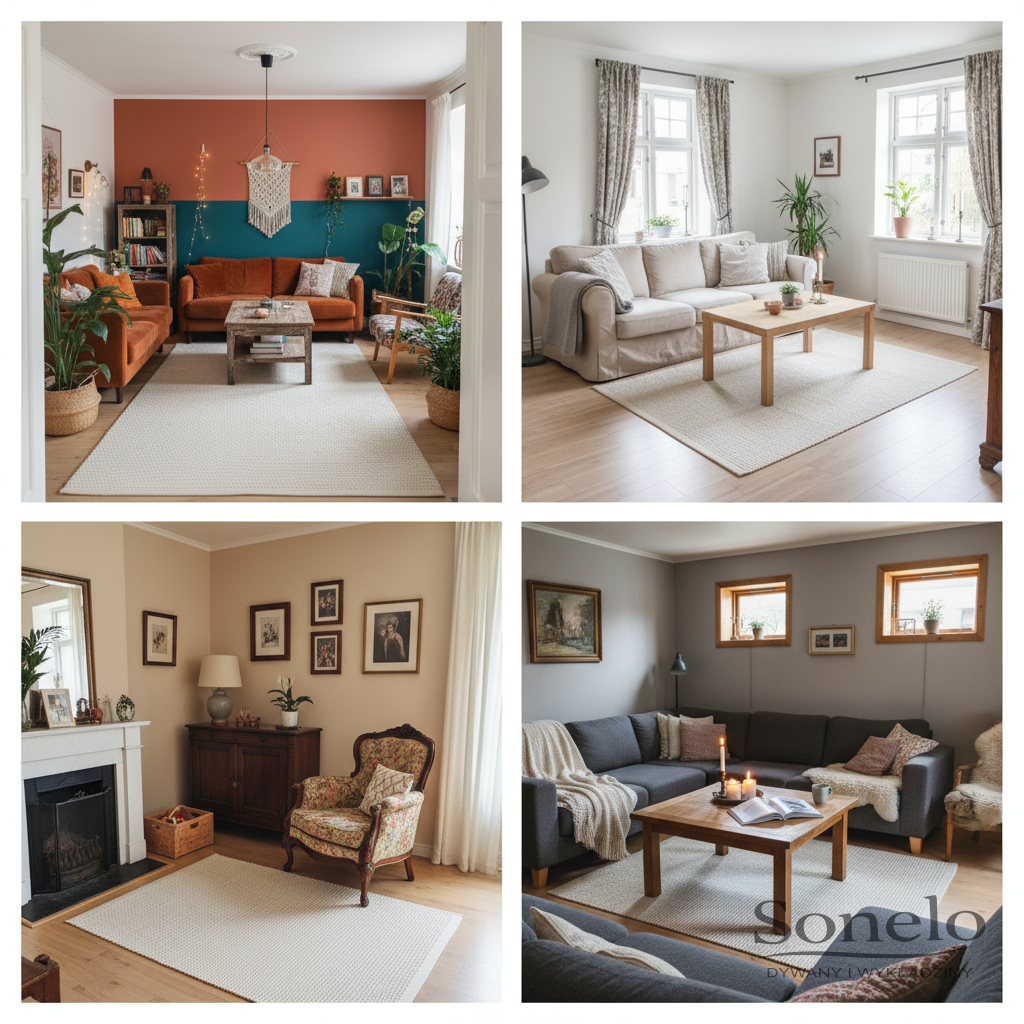 Dywany Sonelo w aranżacjach