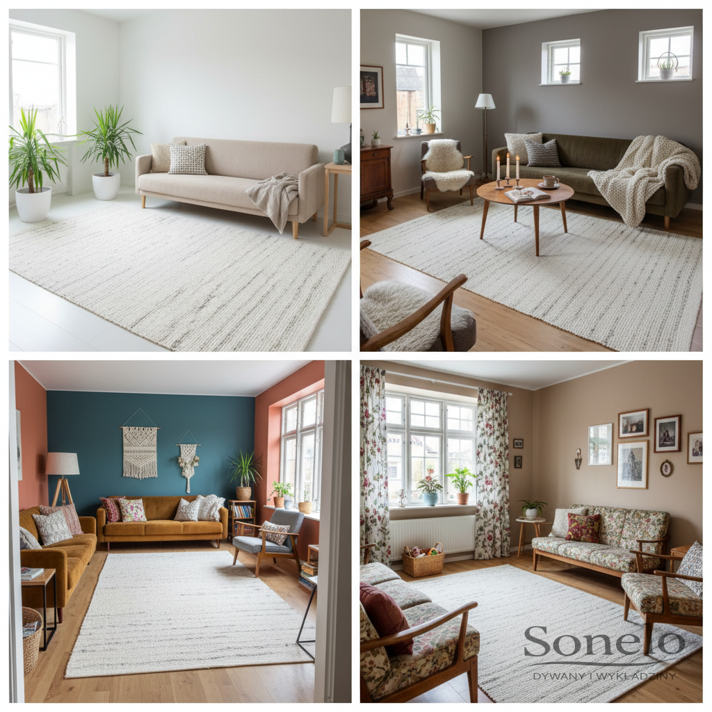 Dywany Sonelo w aranżacjach