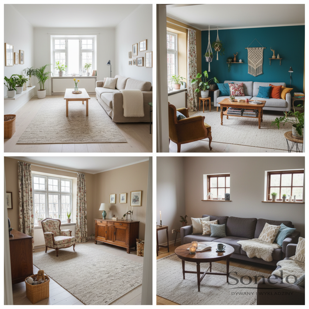 Dywany Sonelo w aranżacjach