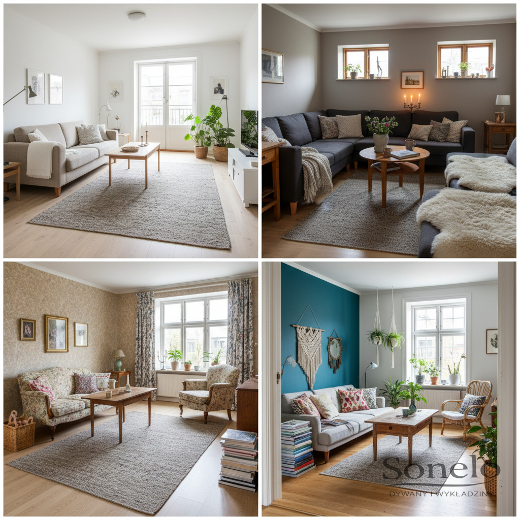 Dywany Sonelo w aranżacjach