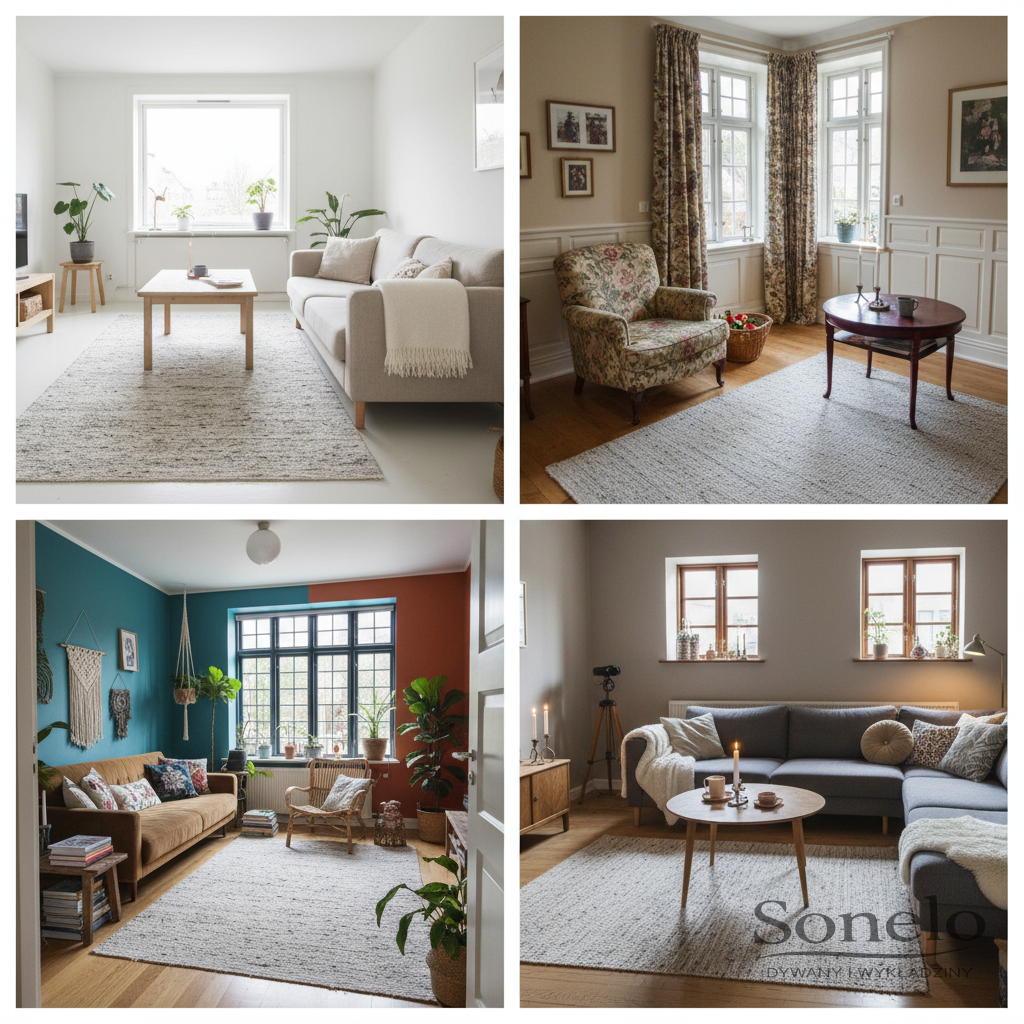 Dywany Sonelo w aranżacjach