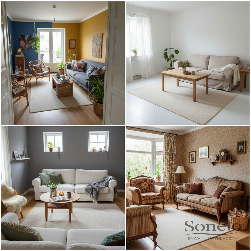 Dywany Sonelo w aranżacjach