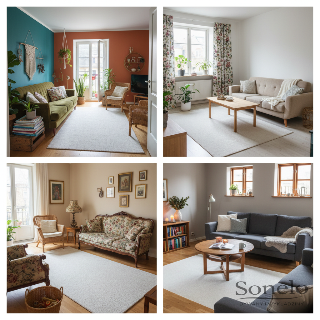 Dywany Sonelo w aranżacjach