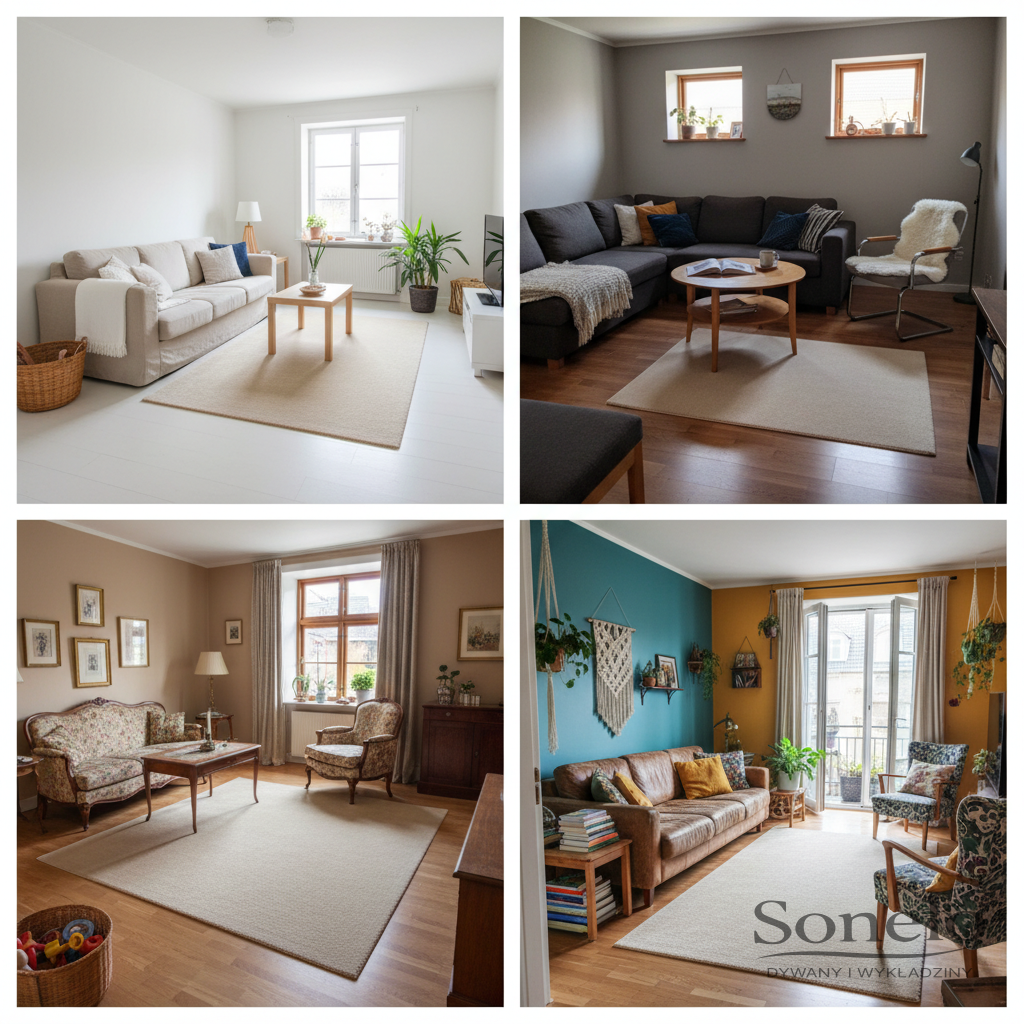 Dywany Sonelo w aranżacjach