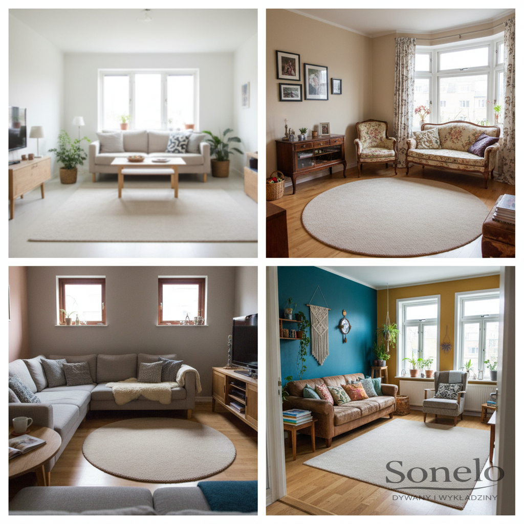 Dywany Sonelo w aranżacjach