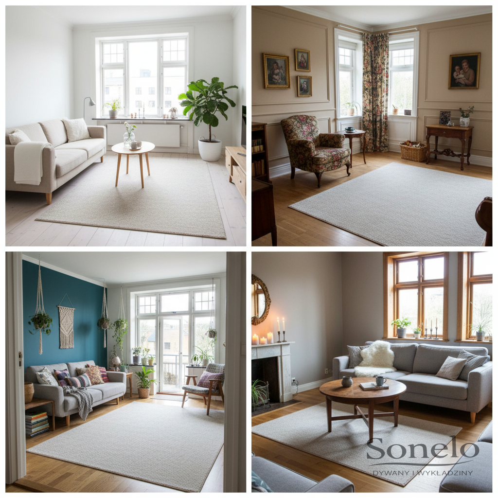 Dywany Sonelo w aranżacjach