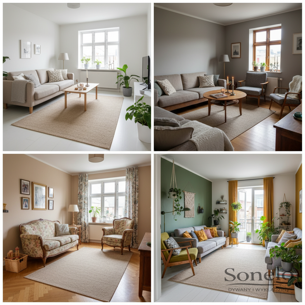 Dywany Sonelo w aranżacjach