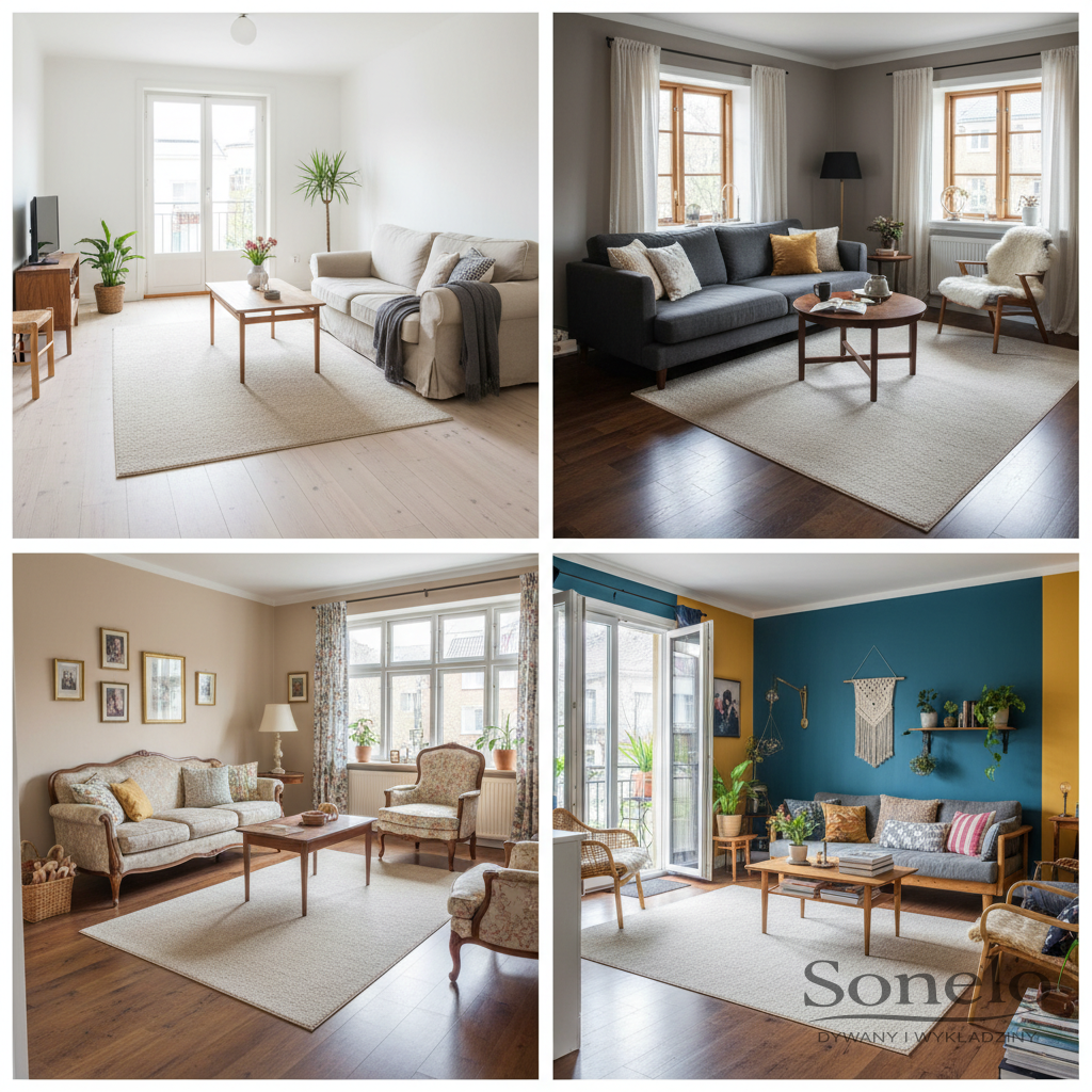 Dywany Sonelo w aranżacjach