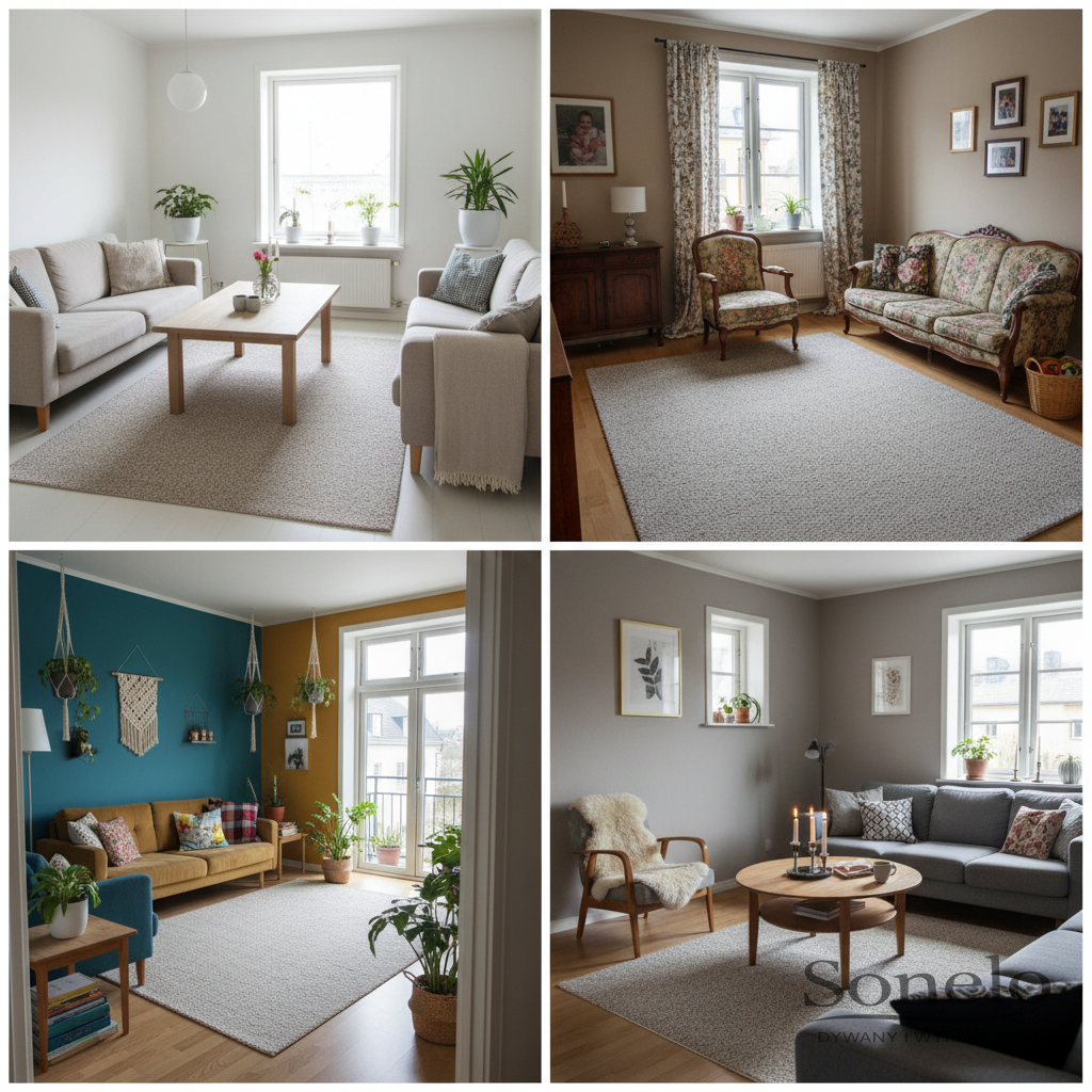 Dywany Sonelo w aranżacjach