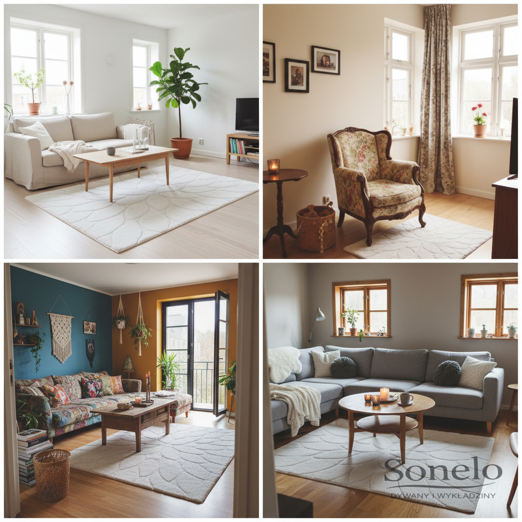 Dywany Sonelo w aranżacjach