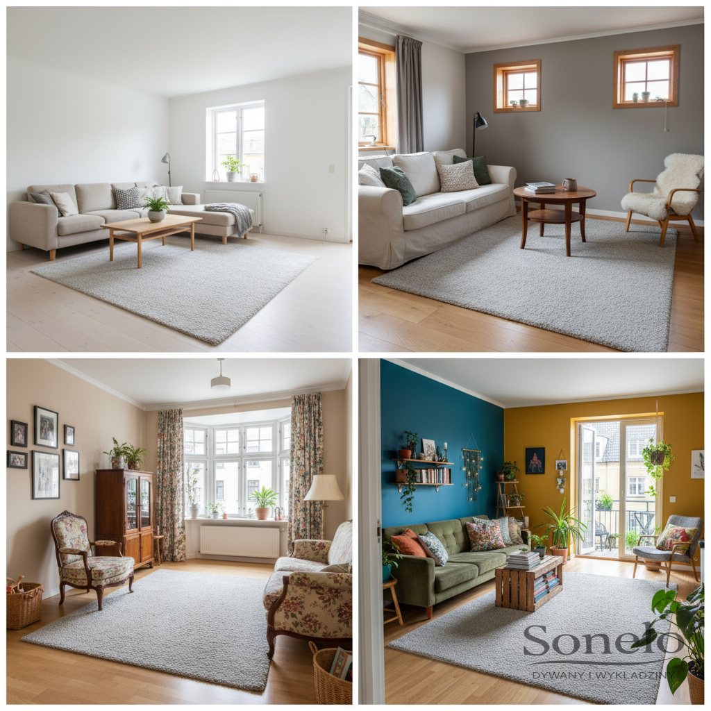 Dywany Sonelo w aranżacjach