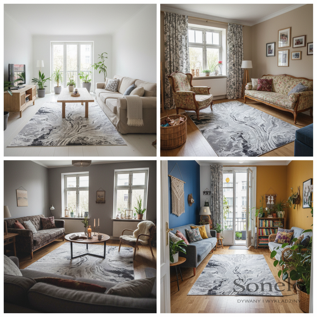 Dywany Sonelo w aranżacjach