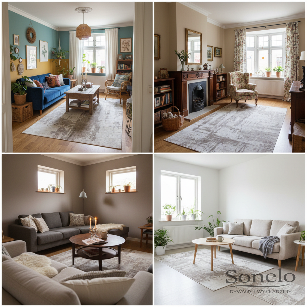 Dywany Sonelo w aranżacjach