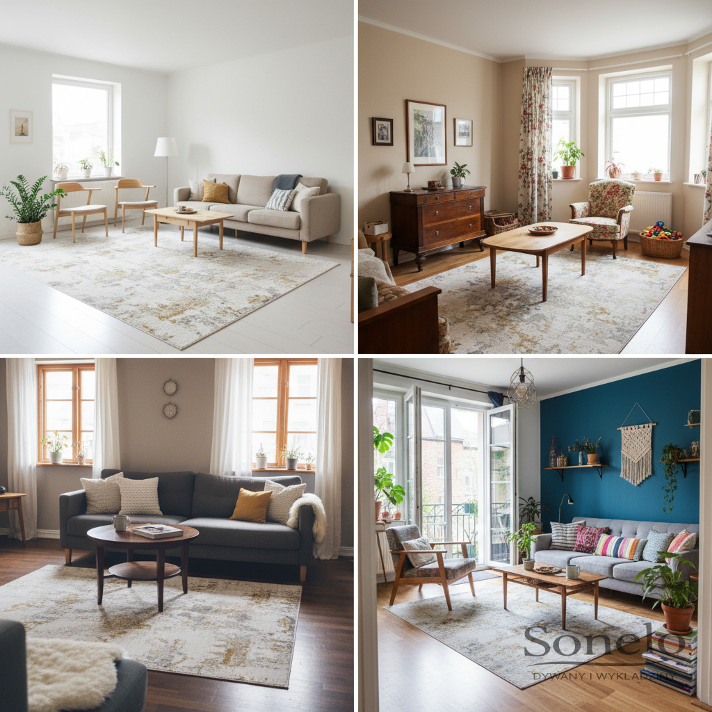 Dywany Sonelo w aranżacjach