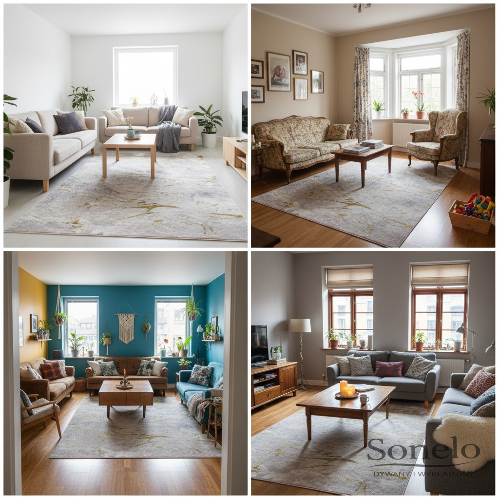 Dywany Sonelo w aranżacjach