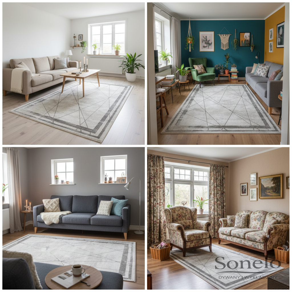 Dywany Sonelo w aranżacjach