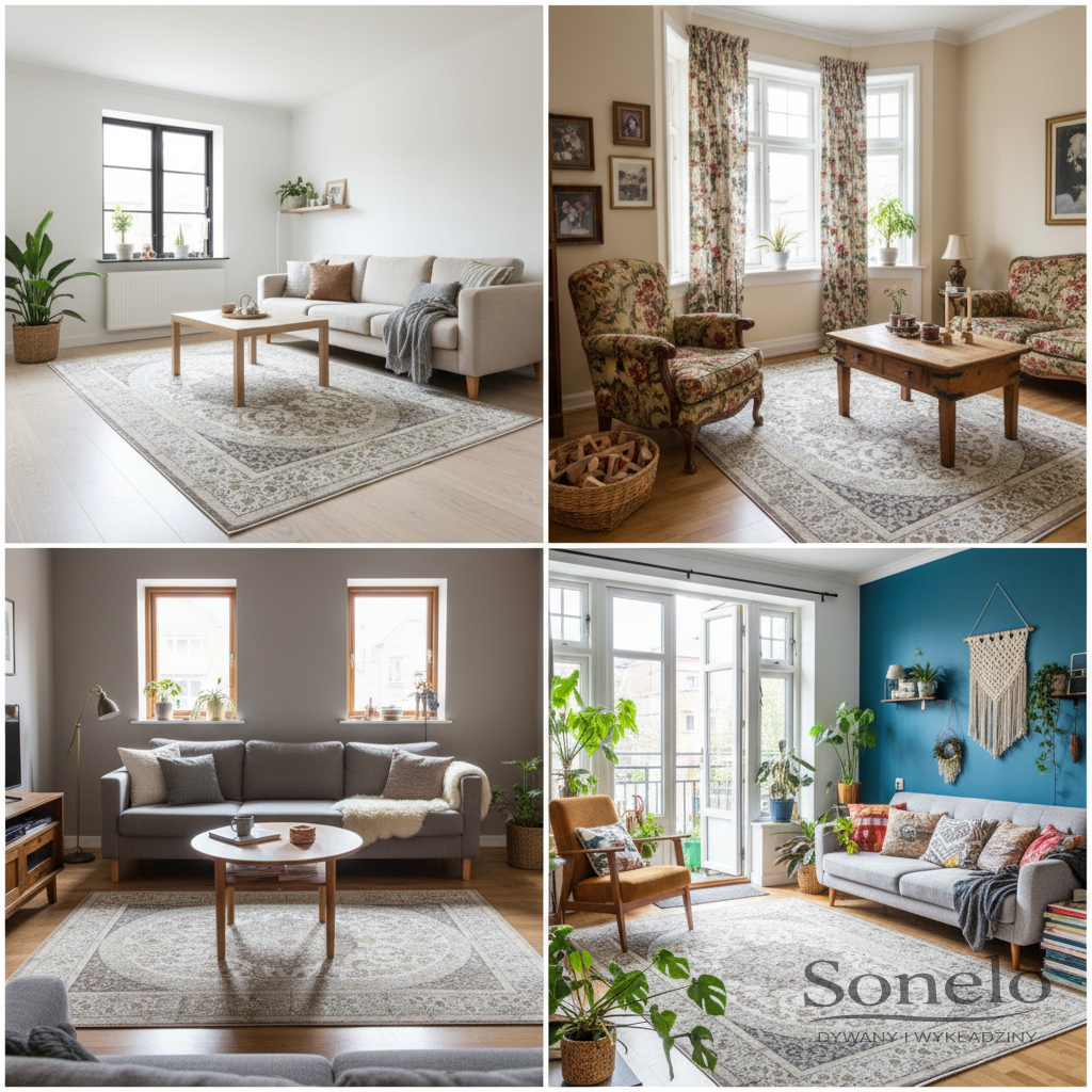 Dywany Sonelo w aranżacjach