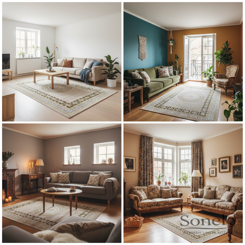 Dywany Sonelo w aranżacjach