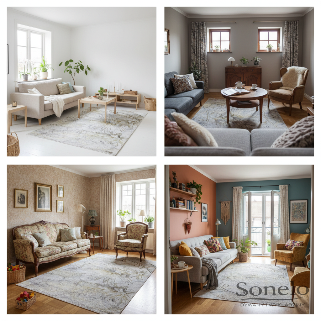 Dywany Sonelo w aranżacjach