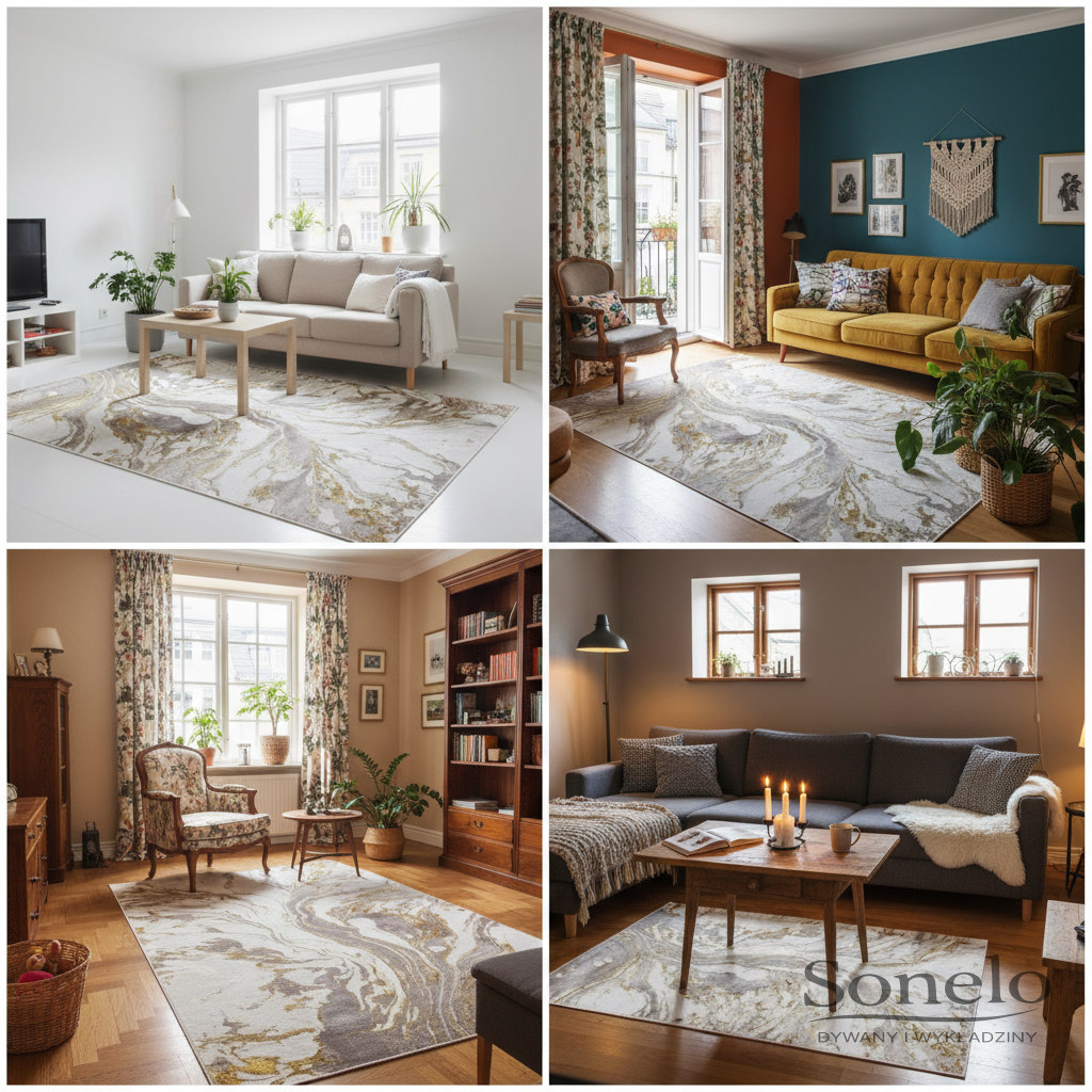 Dywany Sonelo w aranżacjach