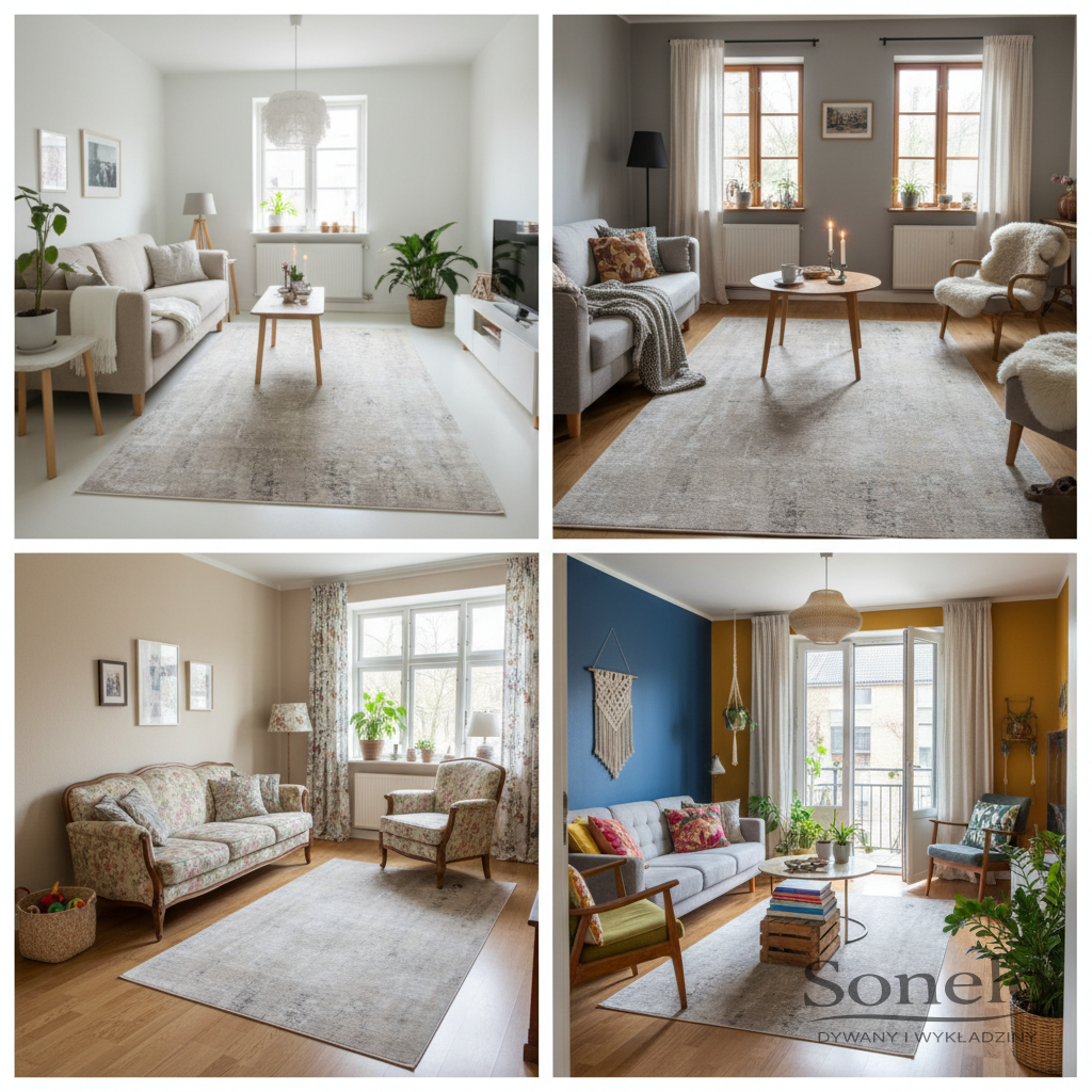 Dywany Sonelo w aranżacjach