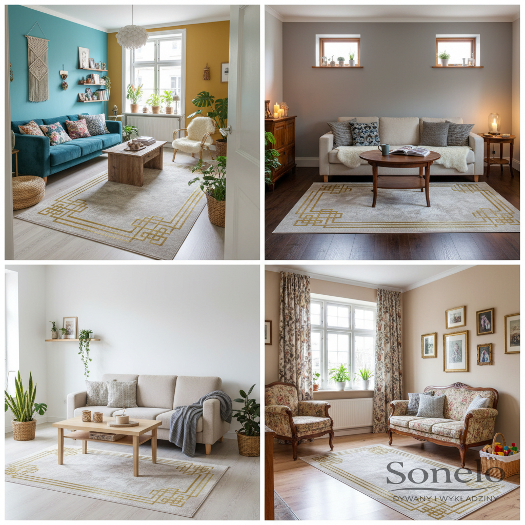 Dywany Sonelo w aranżacjach