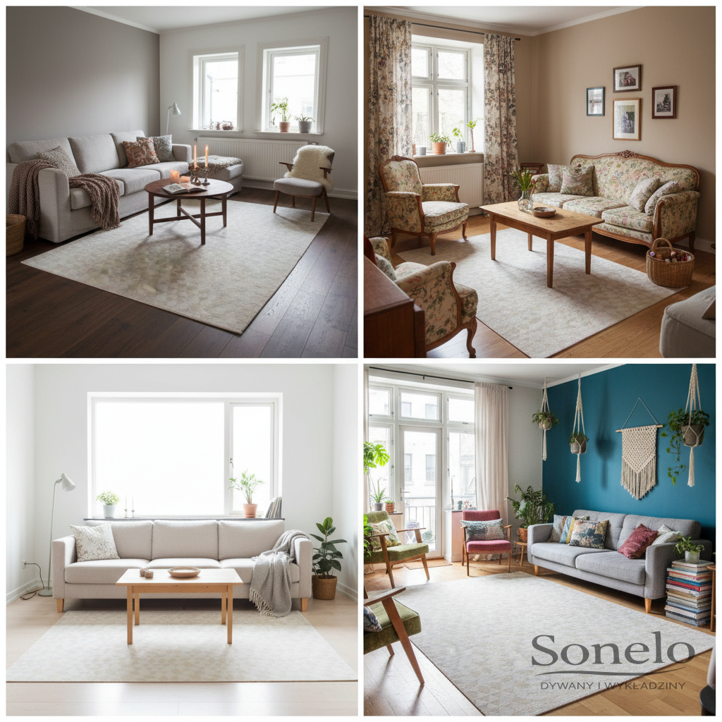 Dywany Sonelo w aranżacjach
